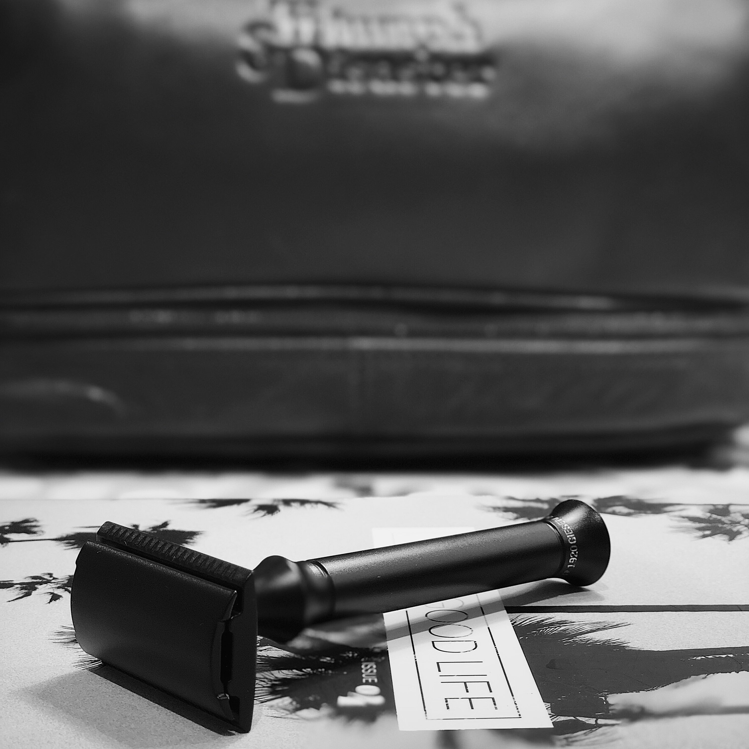 Giesen Forsthoff - Timor Rasierhobel ZÓE – Classic Edition – Black matt