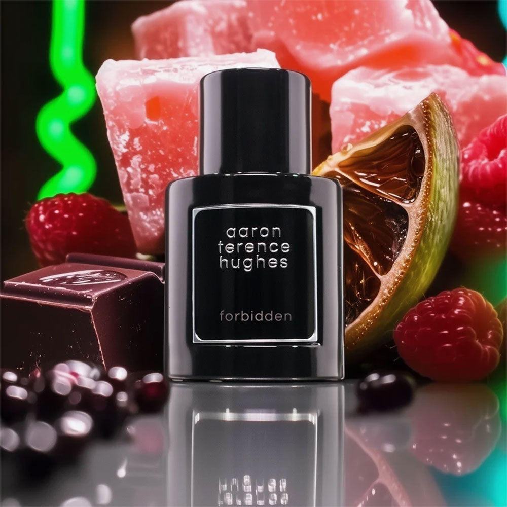 Aaron Terence Hughes Forbidden – Extrait de Parfum – 50ml von Aaron Terence Hughes in der Duftnote Fruity, Gourmand, Aromatic