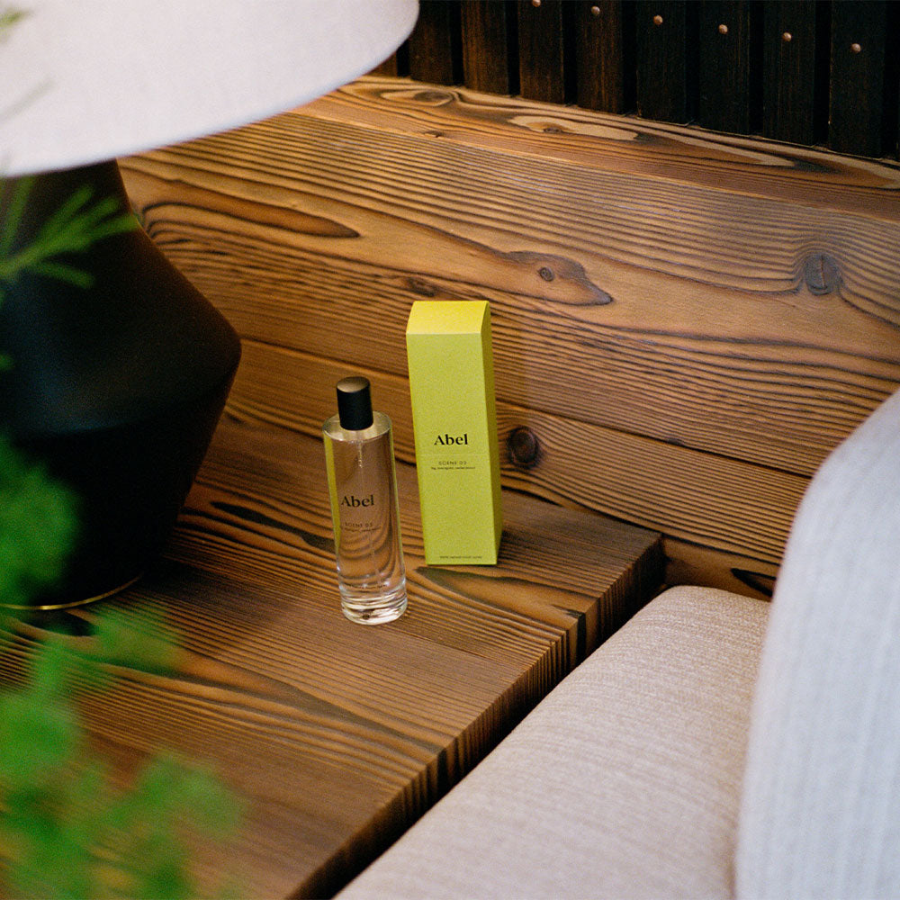 Abel Odor Scene 02 – Room Spray von Fanny Grau in der Duftnote Grün, Zitrisch
