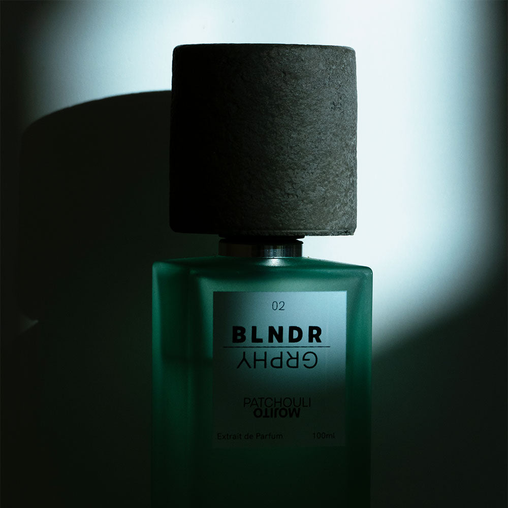 BLNDR GRPHY Patchouli Mojito – Extrait de Parfum – 100ml von Amélie Bourgeois in der Duftnote Zitrisch, Holzig