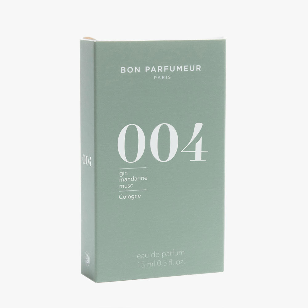 Bon Parfumeur 004 Eau de Parfum – Gin, Mandarine, Musk – 15ml von Karine Dubreuil-Sereni in der Duftnote Zitrisch, Fruchtig