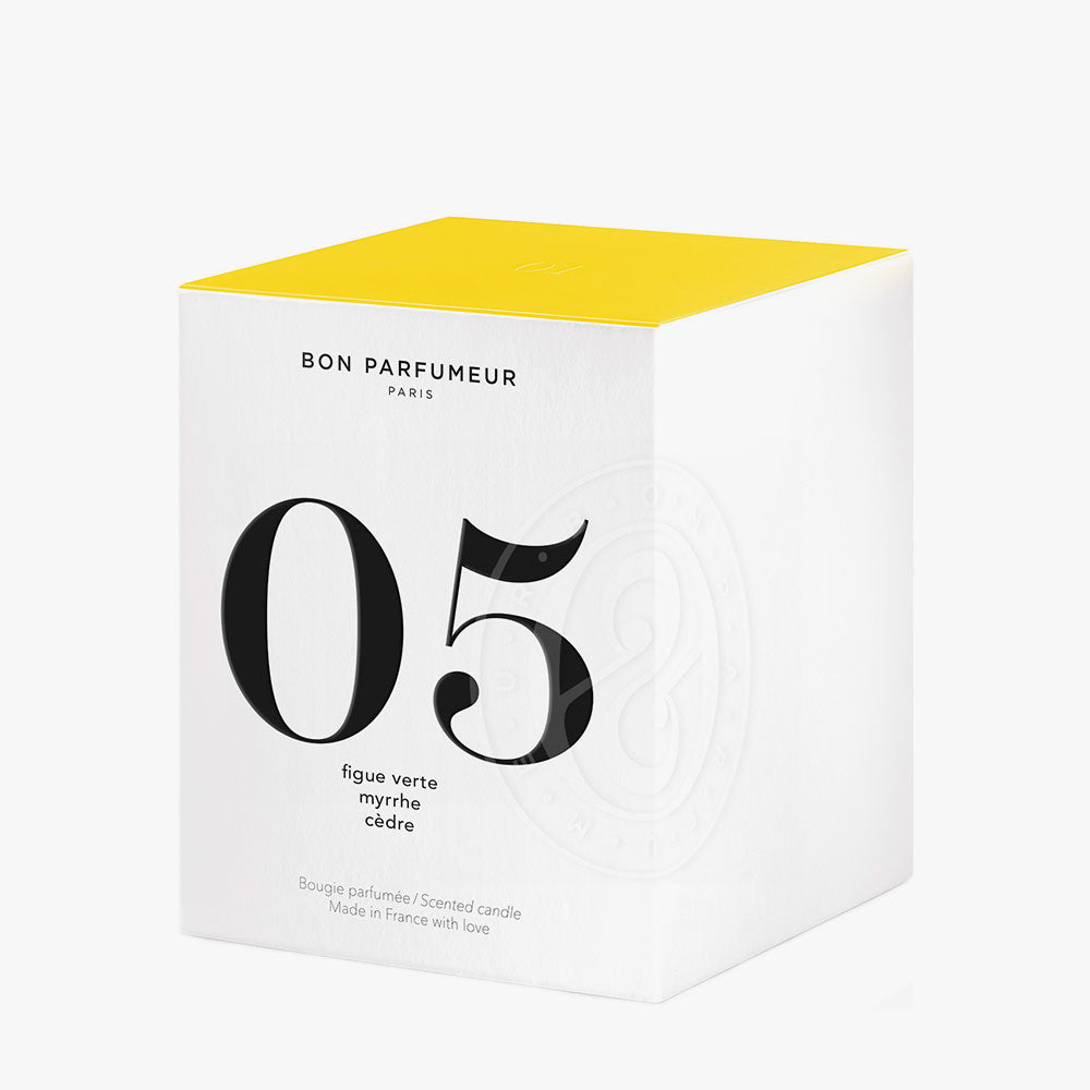 Bon Parfumeur Candle 05 – Green Fig, Myrrh, Cedar