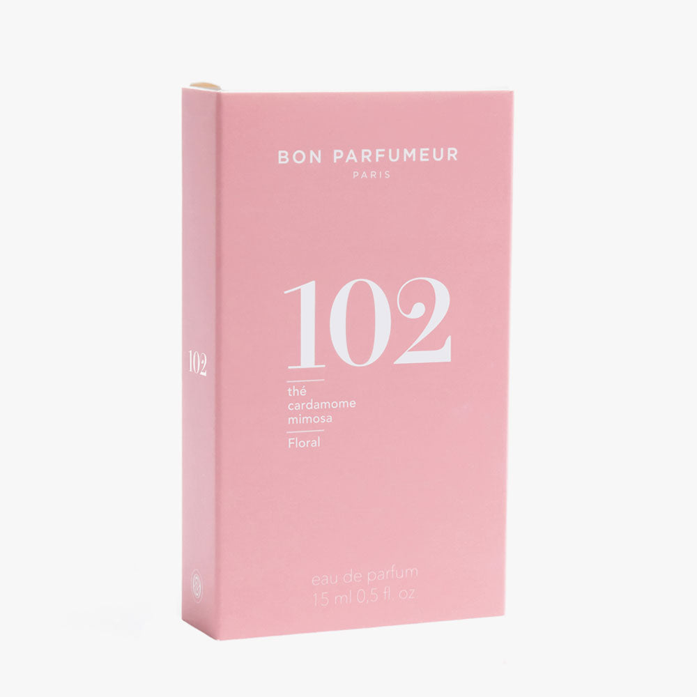 Bon Parfumeur 102 Eau de Parfum – Thé, Cardamome, Mimosa – 15ml von Nathalie Koobus in der Duftnote Blumig