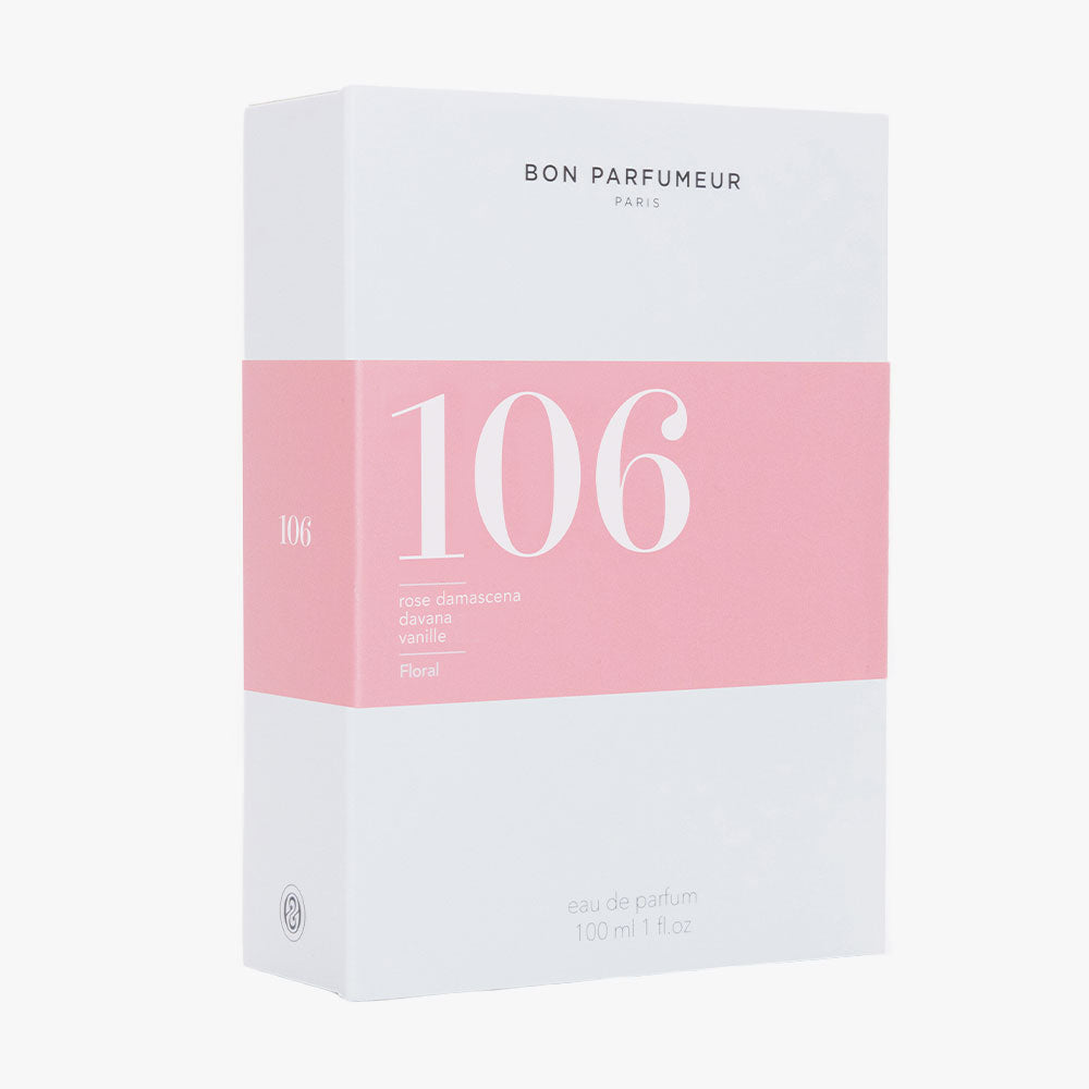 Bon Parfumeur 106 Eau de Parfum – Rose Damascena, Davana, Vanilla – 100ml von Caroline Dumur in der Duftnote Floral, Creamy