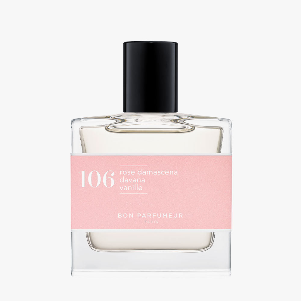 Bon Parfumeur Eau de Parfum 106: damascena rose | davana | Vanilla - Floral 30ml main image 1