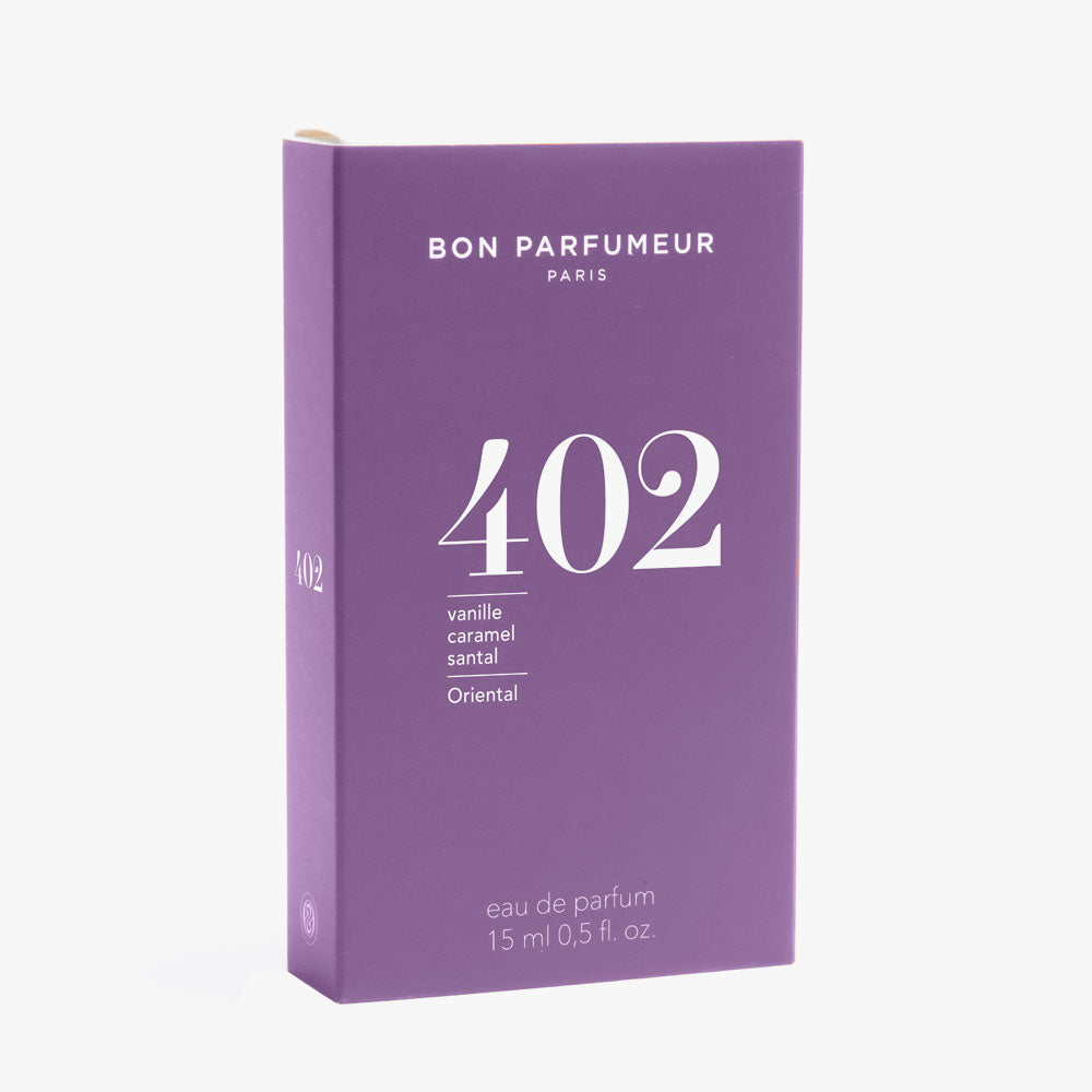 Bon Parfumeur 402 Eau de Parfum – Vanille, Caramel, Santal – 15ml von Corinne Cachen in der Duftnote Gourmand