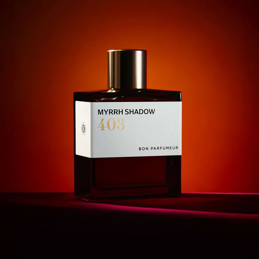 Bon Parfumeur 403 Myrrh Shadow – Extrait de Parfum – Sample von Ludovic Bonneton in der Duftnote Würzig, Aromatisch