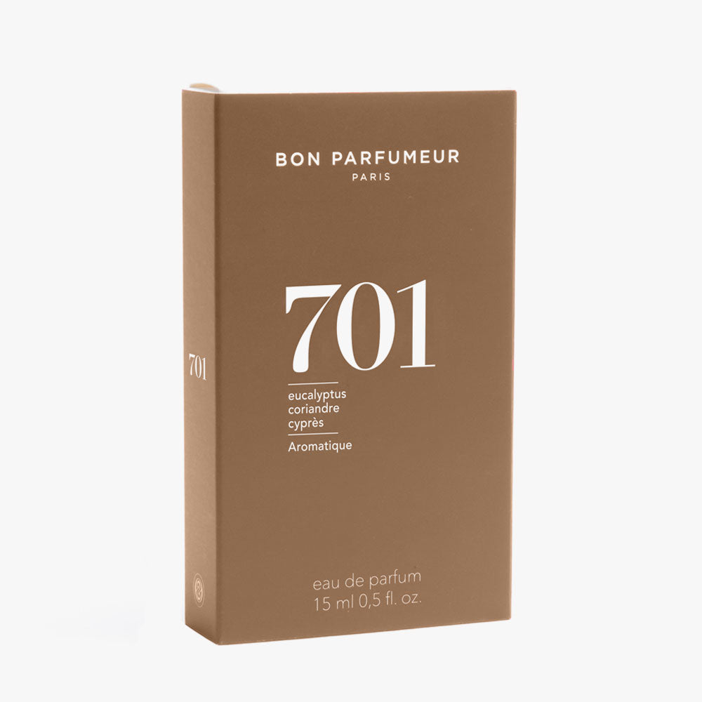 Bon Parfumeur 701 Eau de Parfum – Eucalyptus, Amber, White Wood – 15ml von Benoit Lapouza in der Duftnote Holzig-Zitrisch