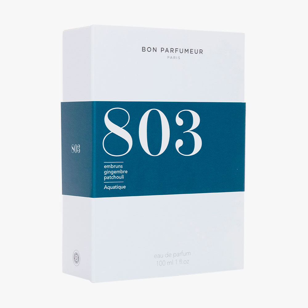 Bon Parfumeur 803 Eau de Parfum – Sea Spray, Ginger, Patchouli – 100ml von Paul Guerlain in der Duftnote Clean, Aquatisch