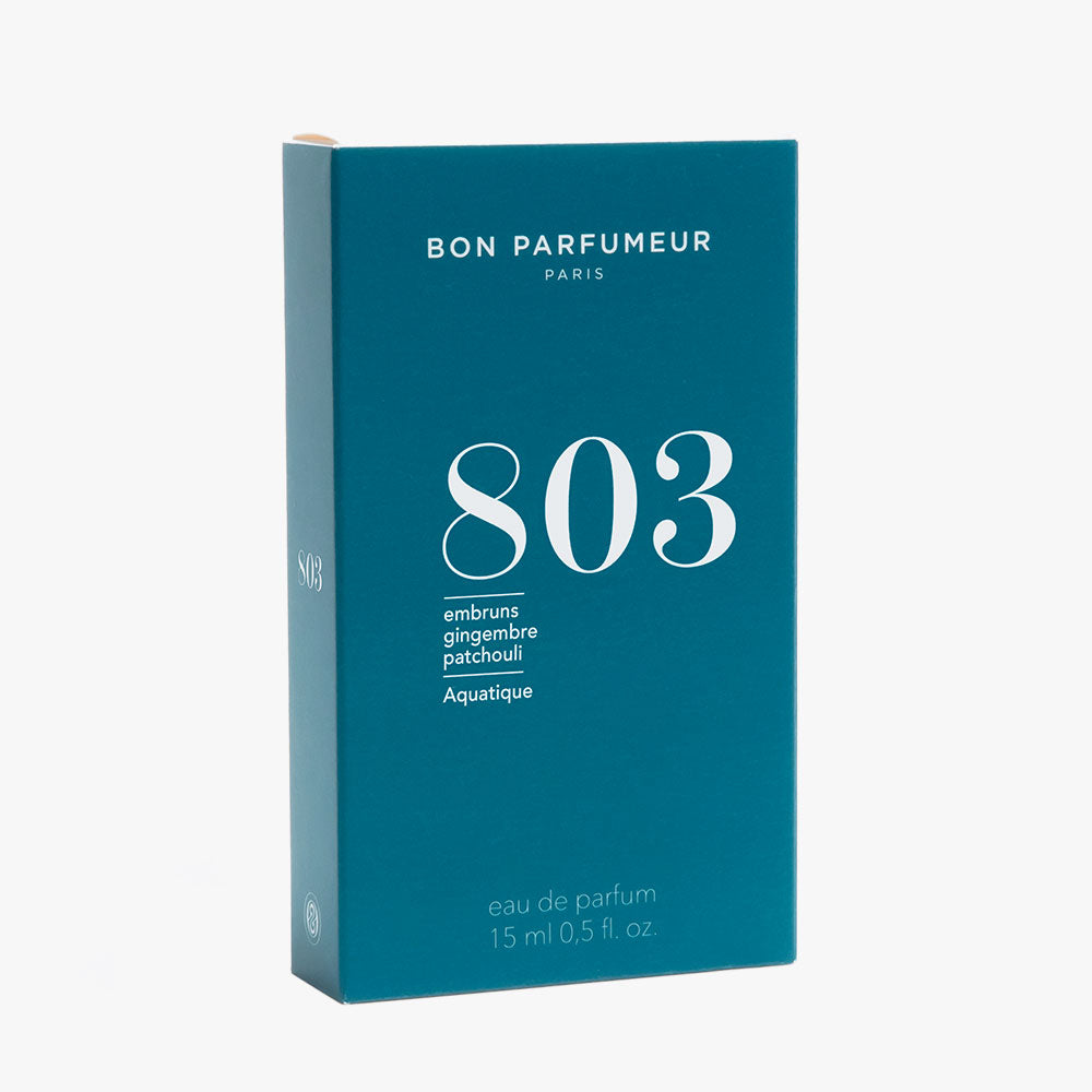 Bon Parfumeur 803 Eau de Parfum – Sea Spray, Ginger, Patchouli – 15ml von Paul Guerlain in der Duftnote Clean, Aquatisch