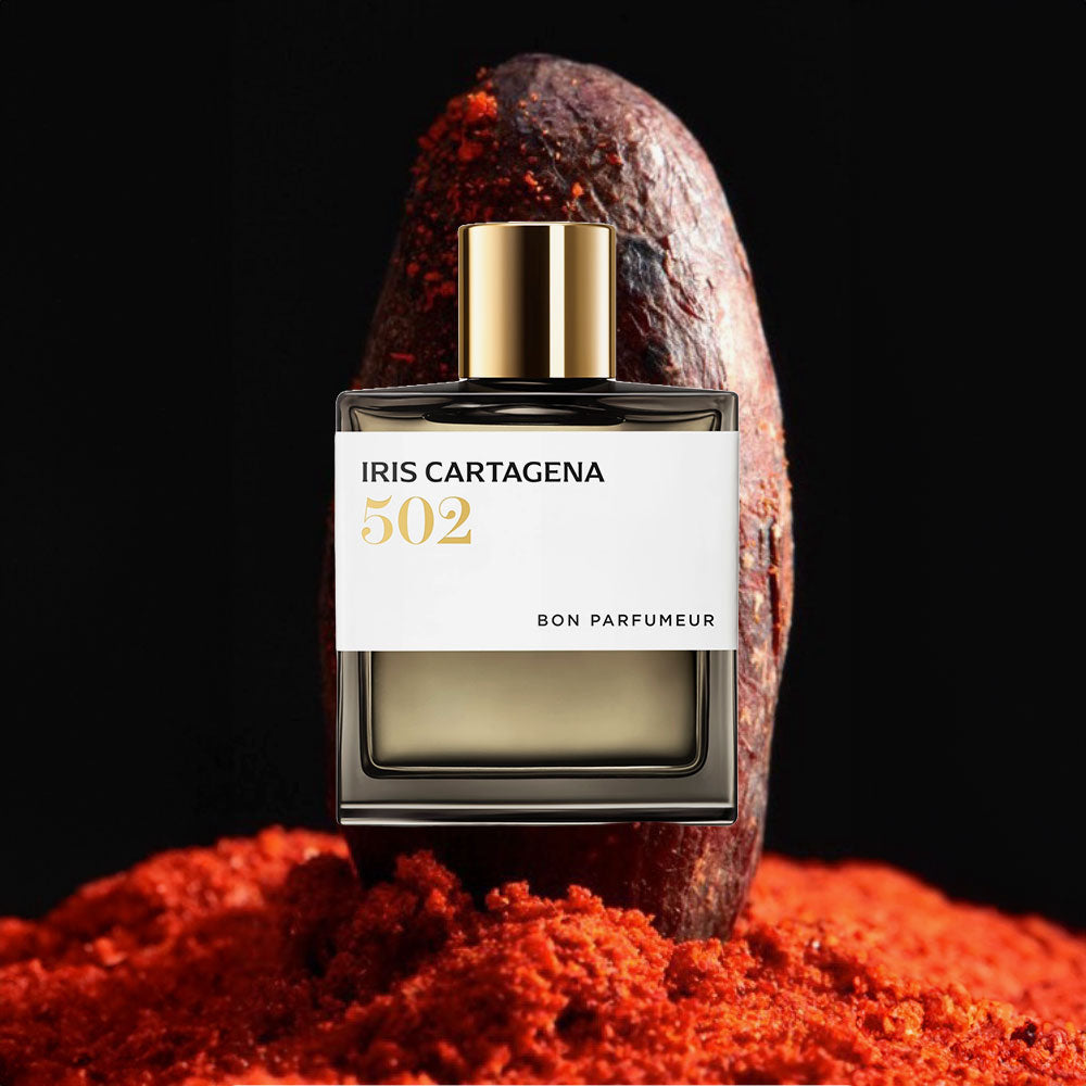 Bon Parfumeur 502 Iris Cartagena – Extrait de Parfum – Sample von Clément Marx in der Duftnote gourmand