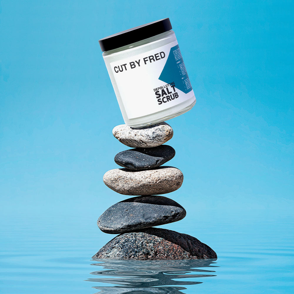 Depolluting Salt Scrub