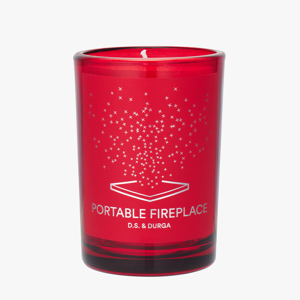 Portable Fireplace – Holiday Candle