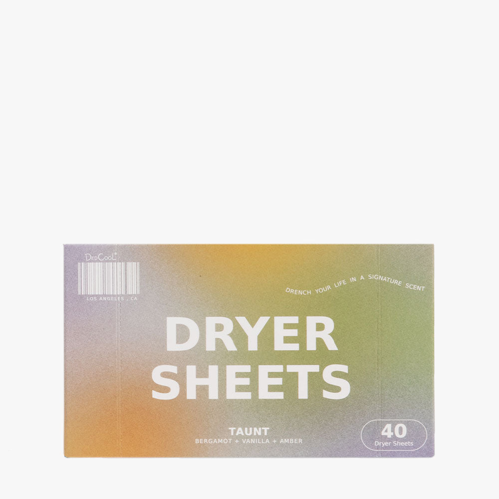 01 "Taunt" – Dryer Sheets