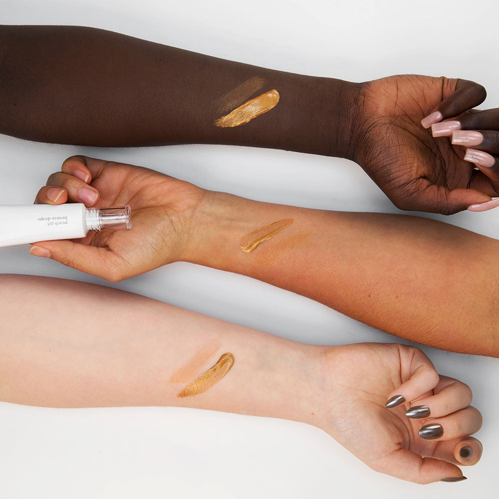 Peach Gel Bronzing Drops