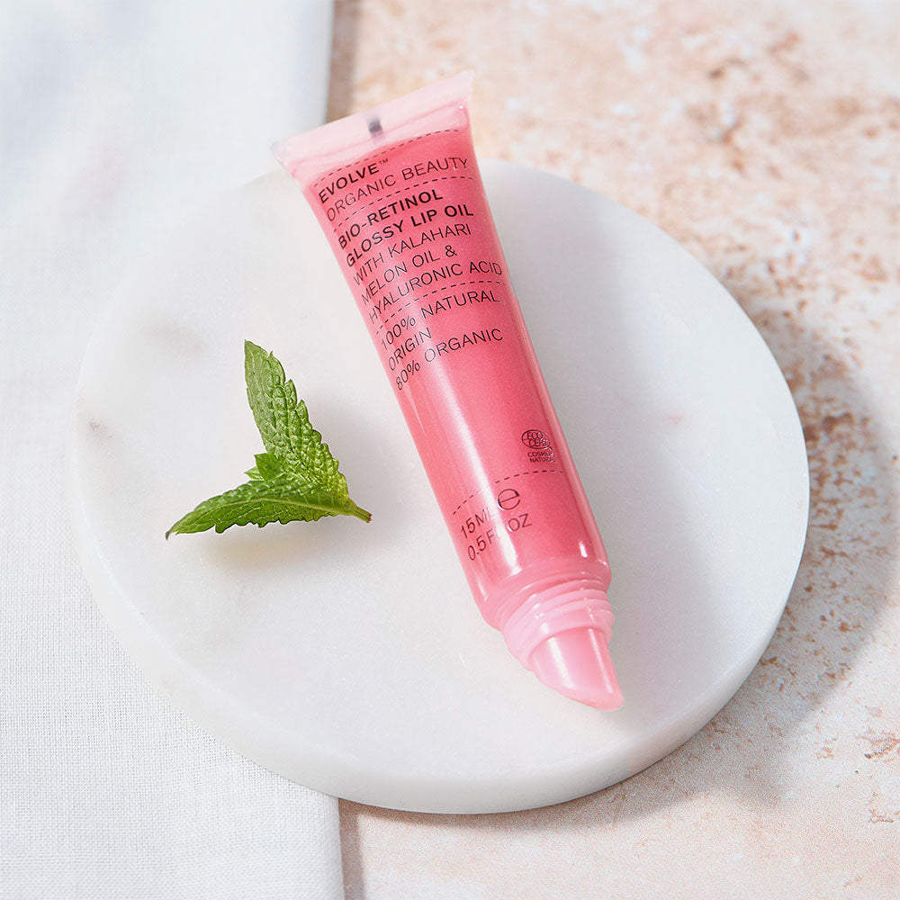 Evolve Beauty Bio Retinol Glossy Lip Oil