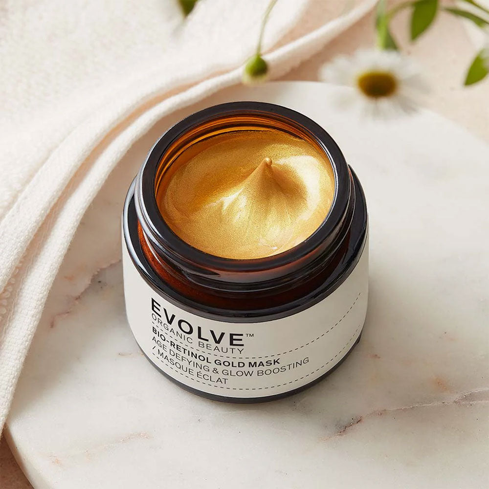 Evolve Beauty Bio-Retinol Gold Mask