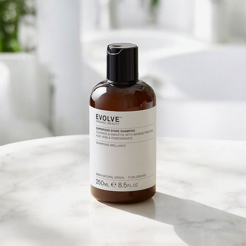 Evolve Beauty Superfood Shine Shampoo