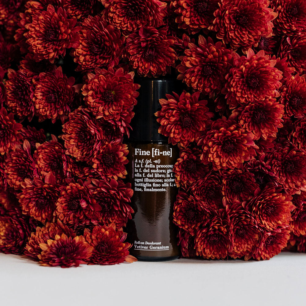Fine Vetiver Geranium – Roll-On Deodorant