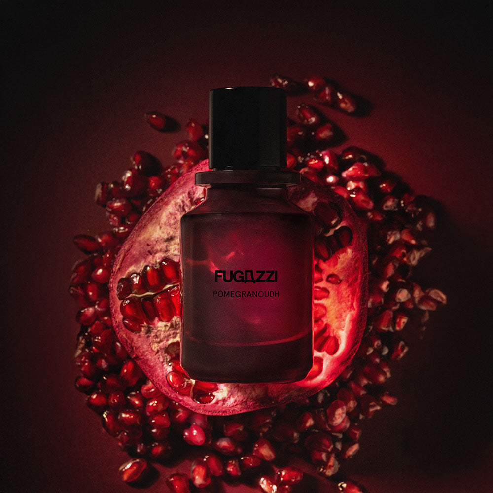 Fugazzi Pomegranoudh – Extrait de Parfum – 50ml von Bram Niessink in der Duftnote Fruity, Woody