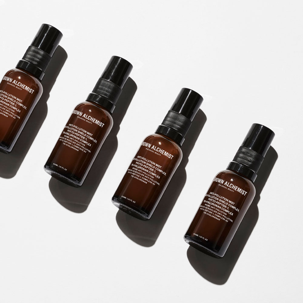 Grown Alchemist Anti-Pollution Mist: Anti-Pollution Shield Complex, Phyto-Peptide-1, Tri-Hyaluronan Complex