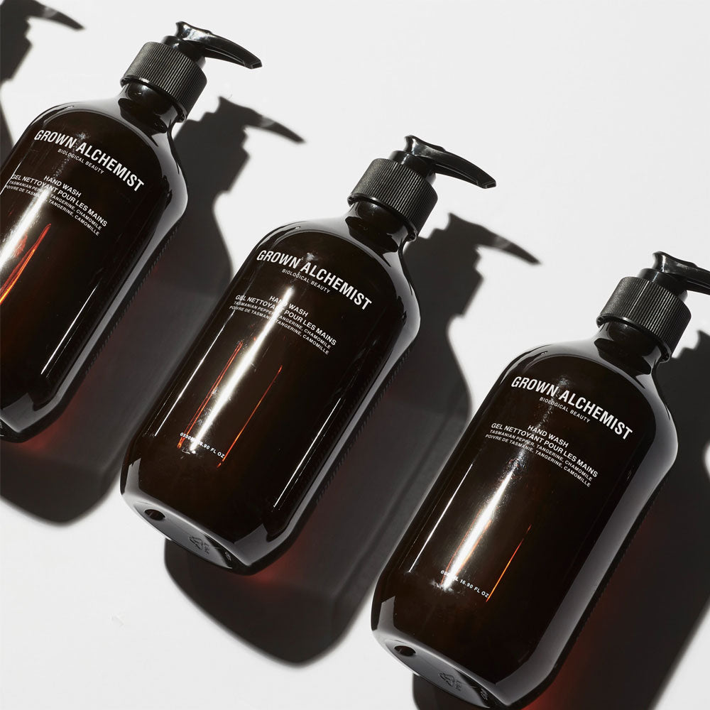 Grown Alchemist Hand Wash: Tasmanian Pepper, Tangerine, Chamomile 500ml