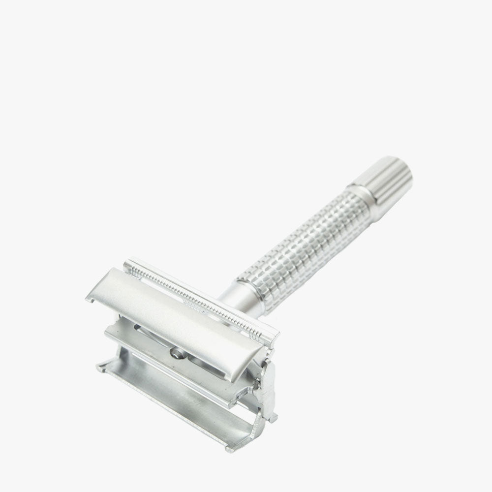 Giesen Forsthoff - Timor Butterfly Rasierhobel matt-verchromt 80 mm