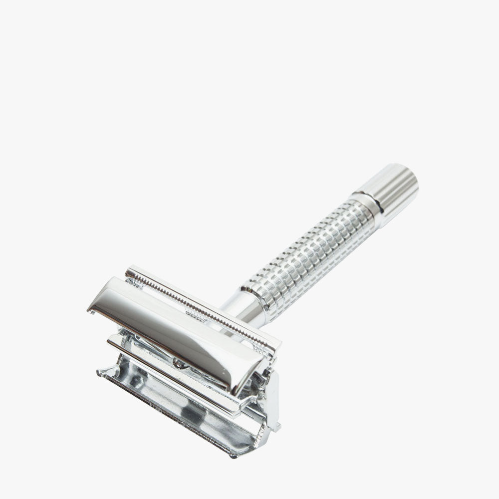 Giesen Forsthoff - Timor Butterfly Rasierhobel glänzend verchromt 80 mm