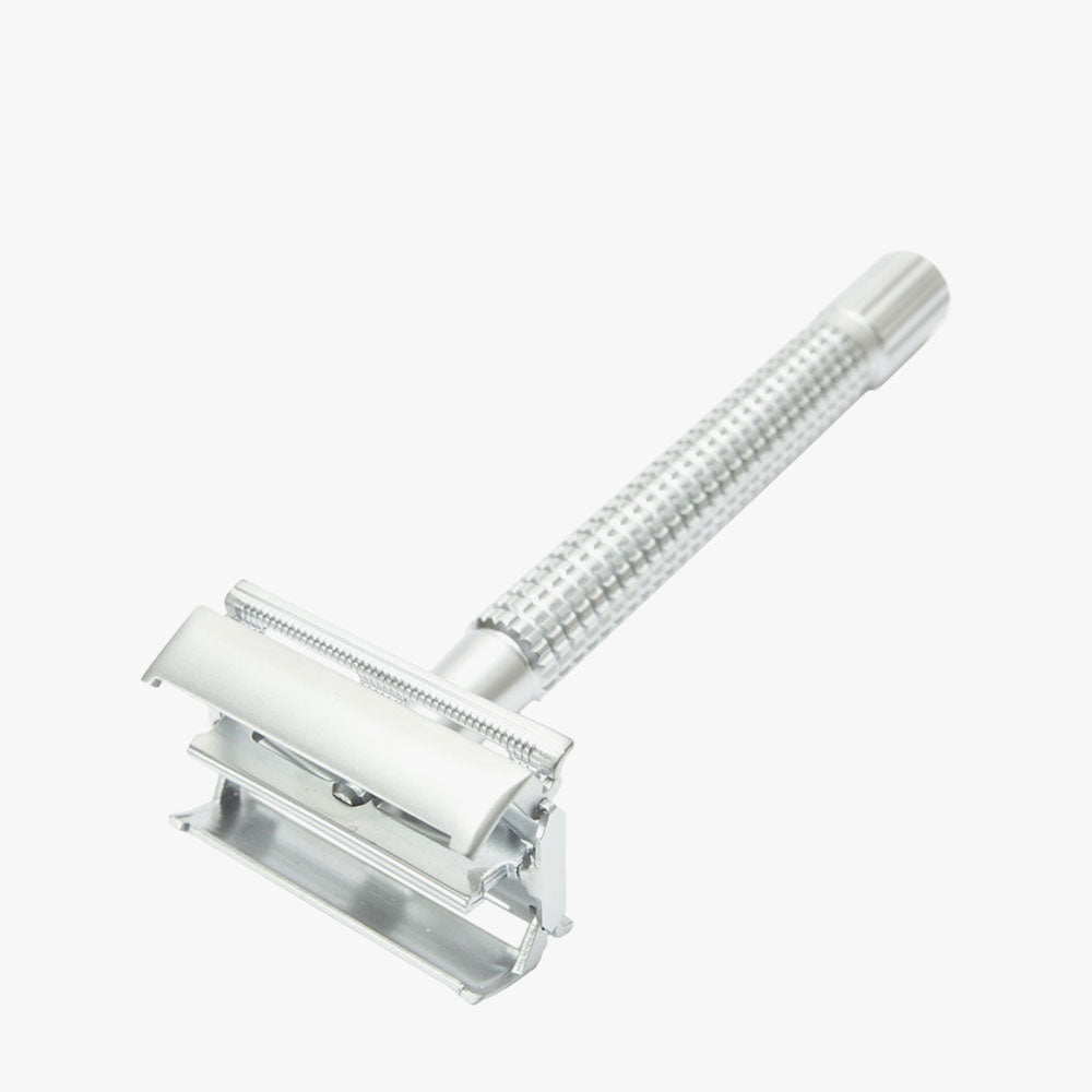 Giesen Forsthoff - Timor Butterfly Rasierhobel matt-verchromt 100 mm