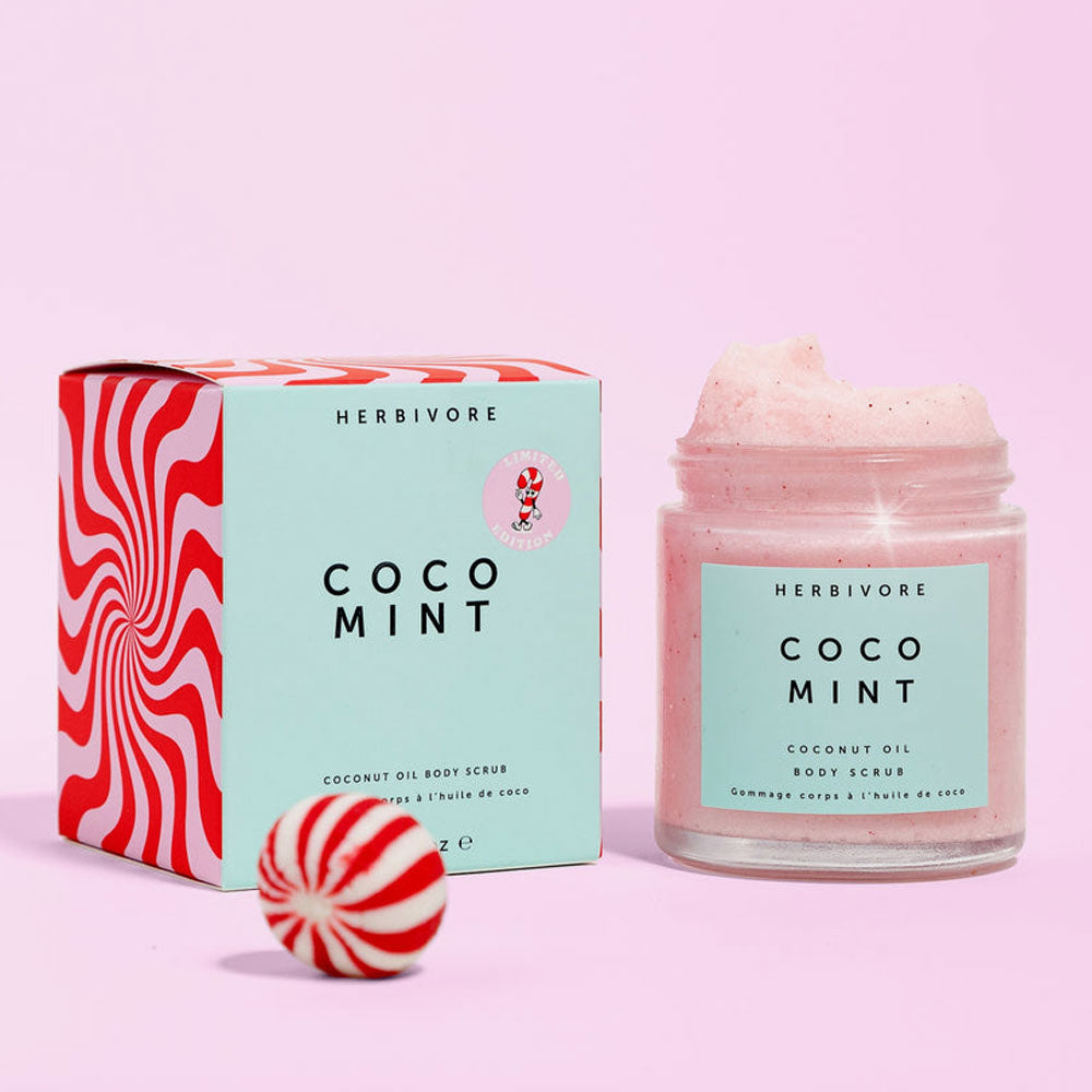 Herbivore Botanicals Coco Mint Coconut Oil Body Scrub