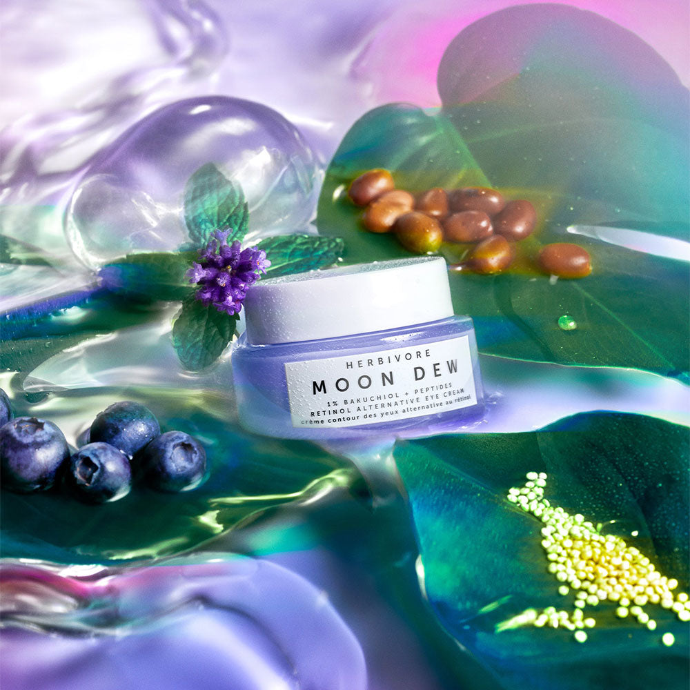 Herbivore Botanicals Moon Dew 1% Bakuchiol + Peptides Retinol Alternative Firming Eye Cream