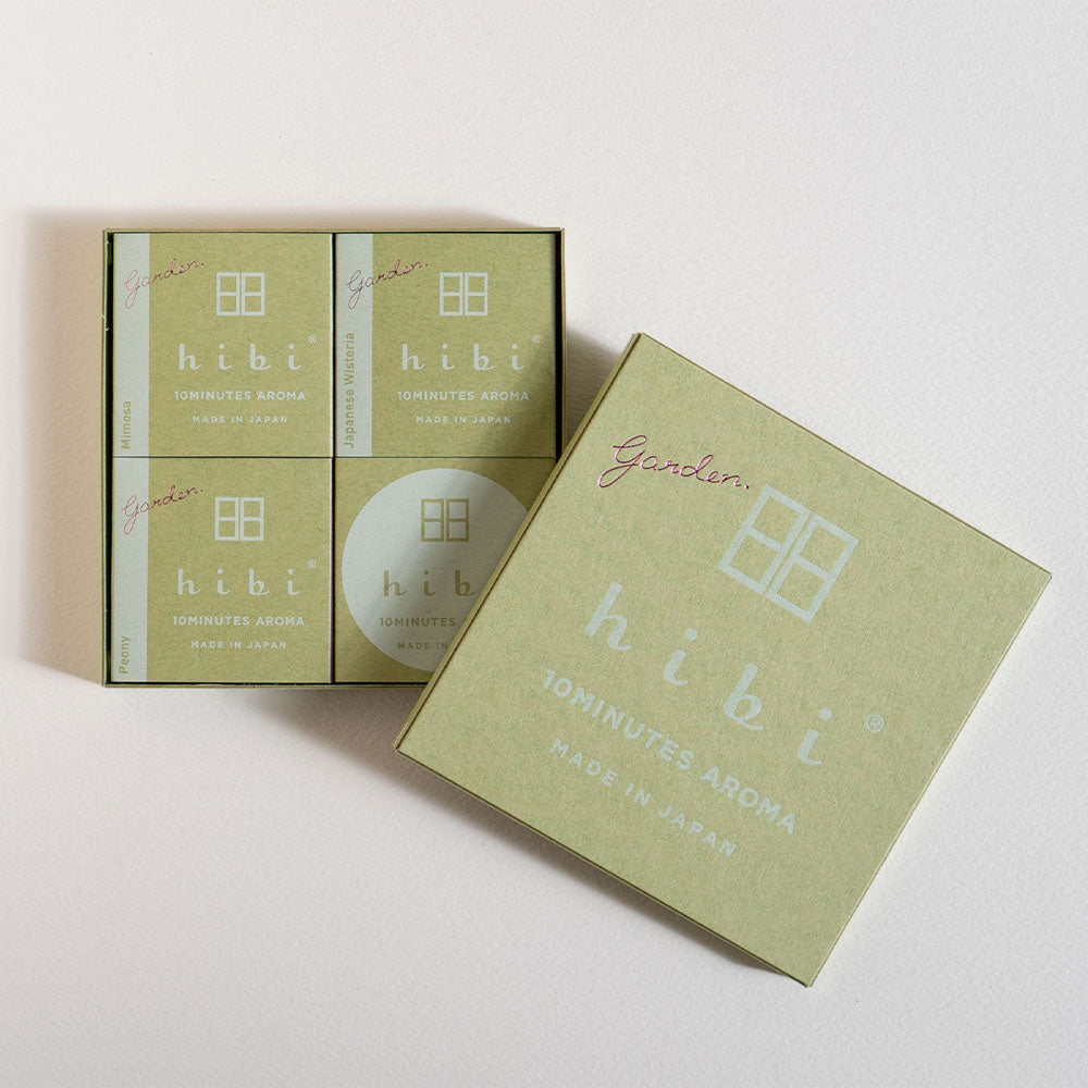 hibi Gift Box – 10 Minute Aroma – Garden Series