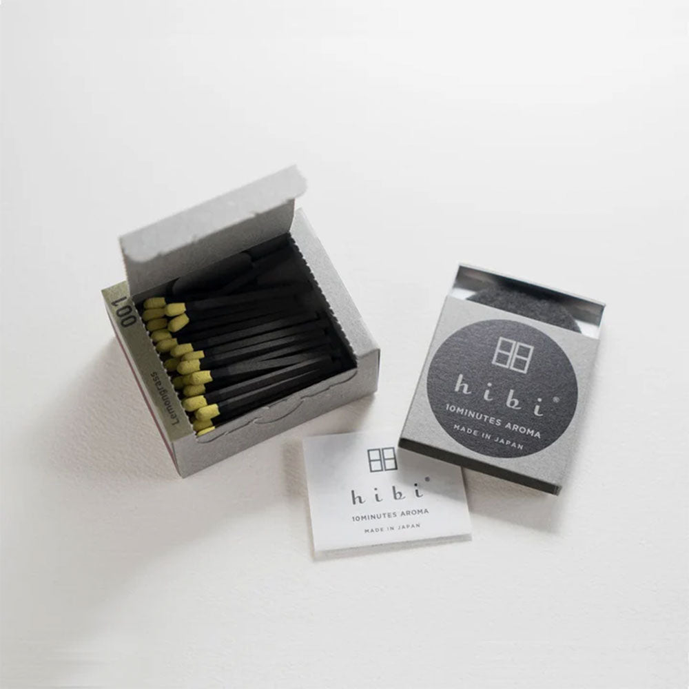hibi 001 Lemongrass – 10 Minute Aroma – Regular Series – Large Box