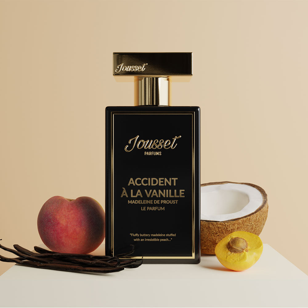 Jousset Parfums Accident à La Vanille Madeleine de Proust – Extrait de Parfum – 50ml von Jimmy Bodin in der Duftnote Gourmand, Spicy, Smoky