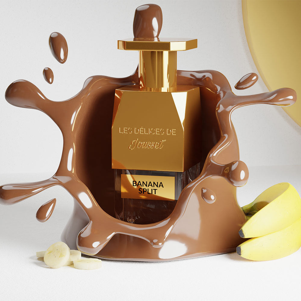 Jousset Parfums Banana Split – Extrait de Parfum – 30ml von Jimmy Bodin in der Duftnote Gourmand, Creamy