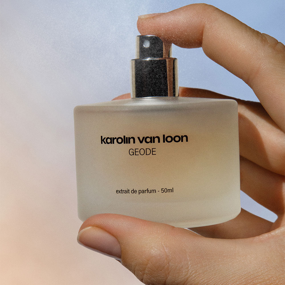 Karolin Van Loon Geode – Extrait de Parfum – 50ml von Karolin Van Loon in der Duftnote Holzig, Grün, Cremig