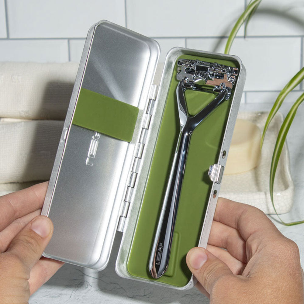 Leaf Shave Der Leaf Travel Case – Neutral