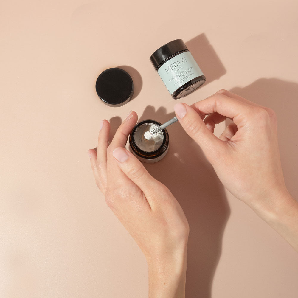 Merme Berlin Facial Pore Refining Powder – 100% Niacinamide