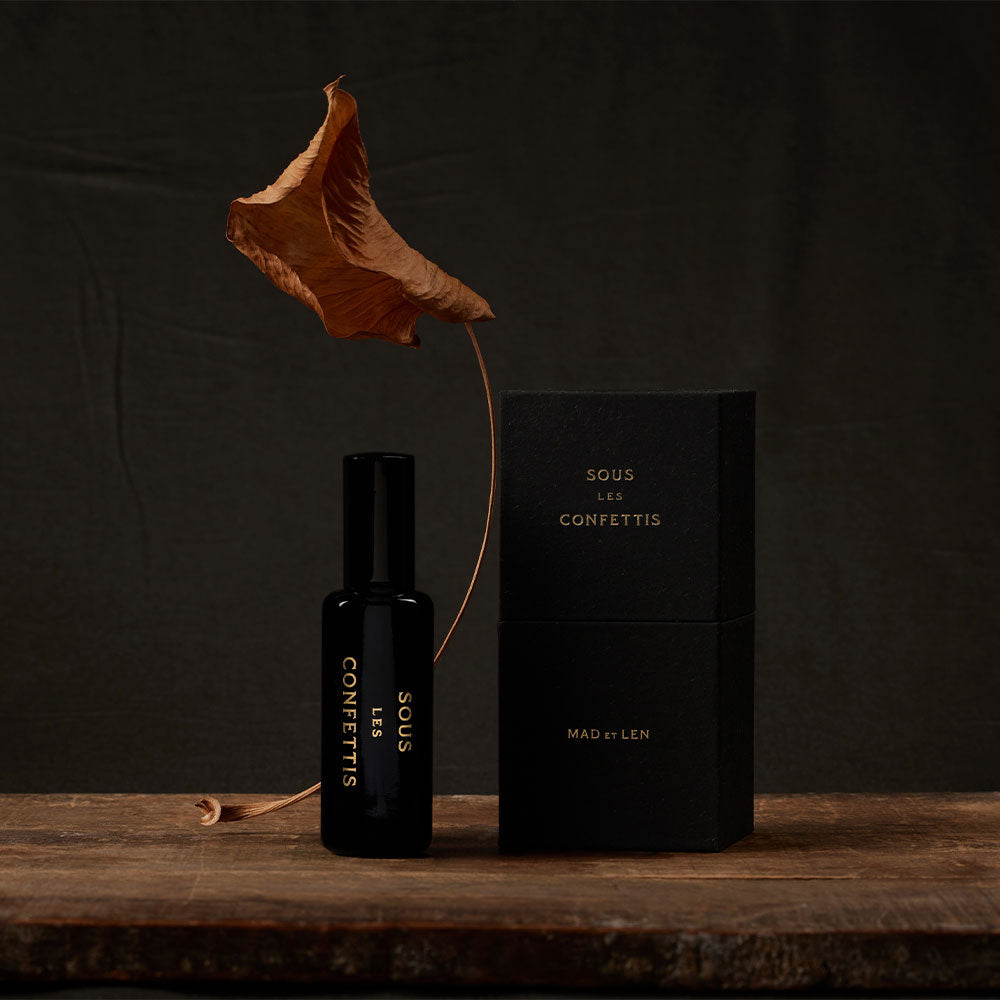 Mad et Len Sous Les Confettis – Eau de Parfum – 50ml von Alexandre Piffaut in der Duftnote Aromatisch, Rauchig