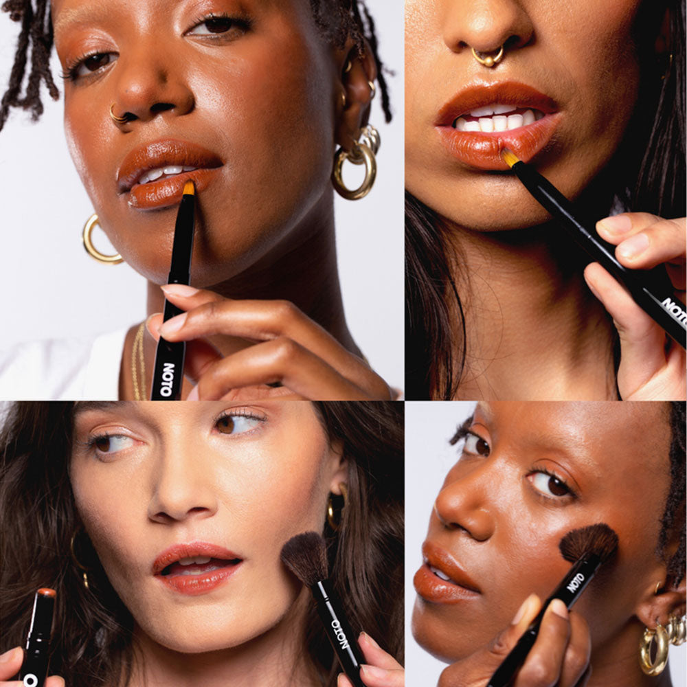 NOTO Botanics Lip & Cheek Duo Brush