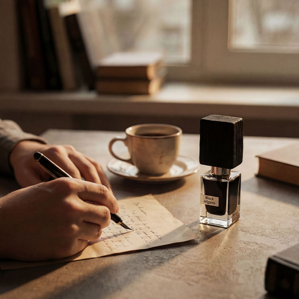 Nasomatto Black Afgano – Extrait de Parfum – 30ml von Alessandro Gualtieri in der Duftnote Rauchig, Grün, Aromatisch, Holzig