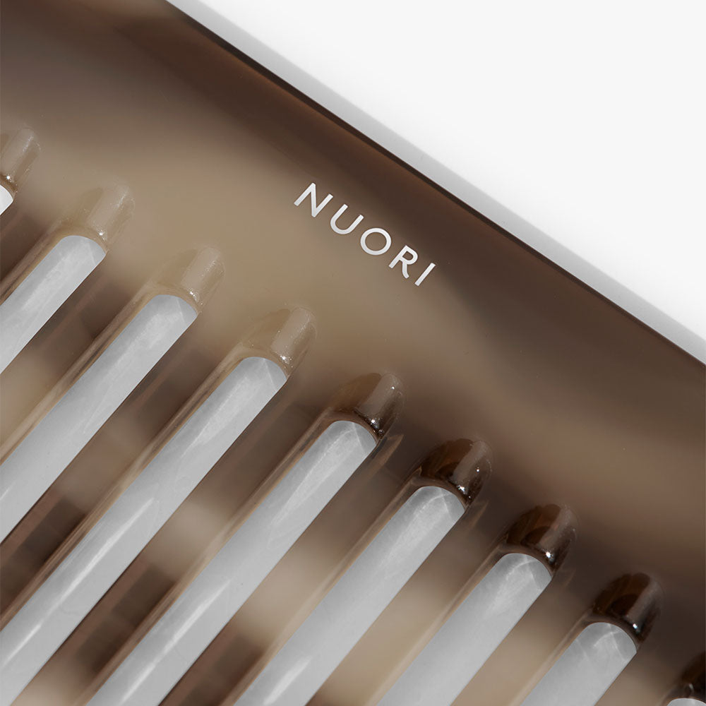Nuori Detangling Comb – Neutral Tortoise