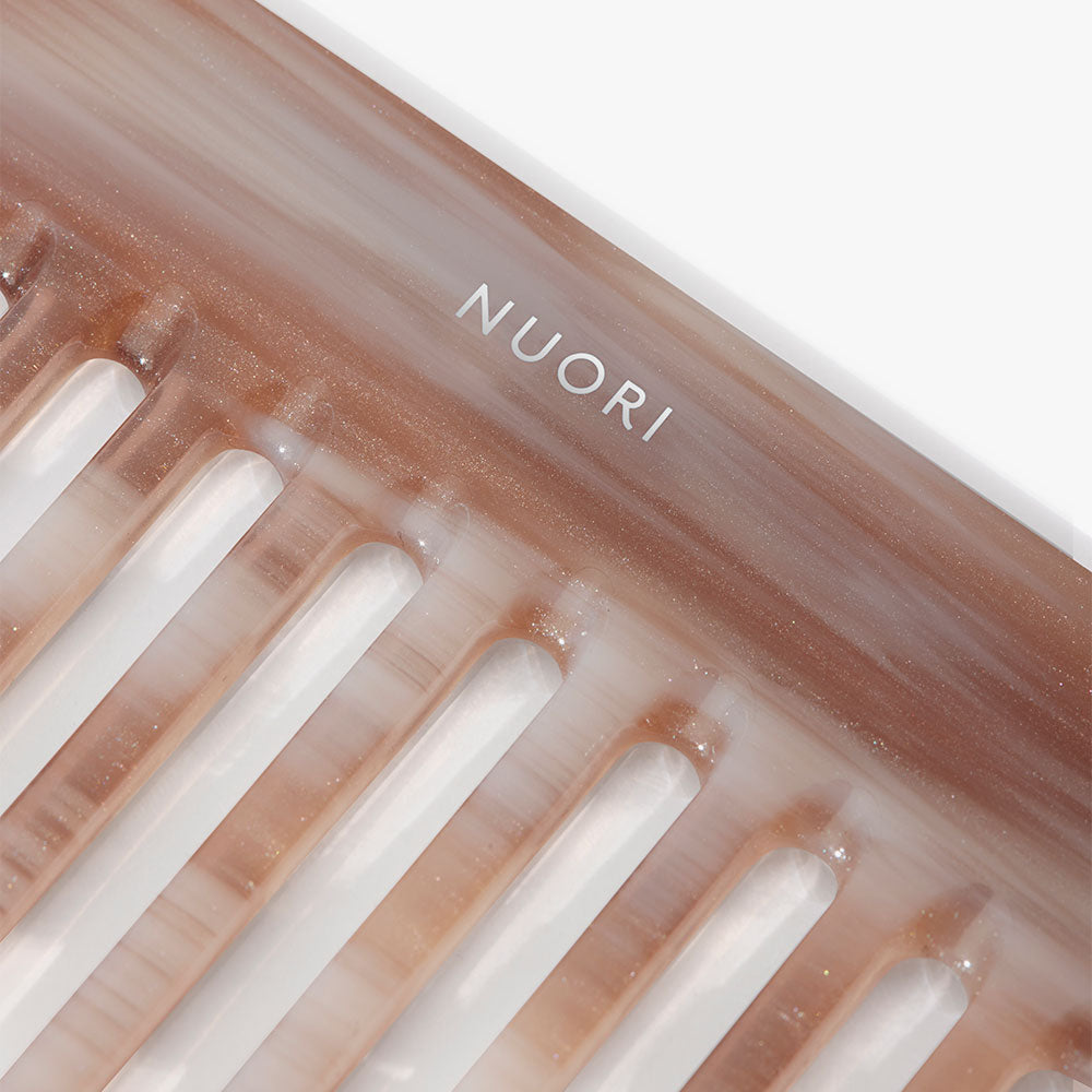 Nuori Detangling Comb – Rose Tortoise
