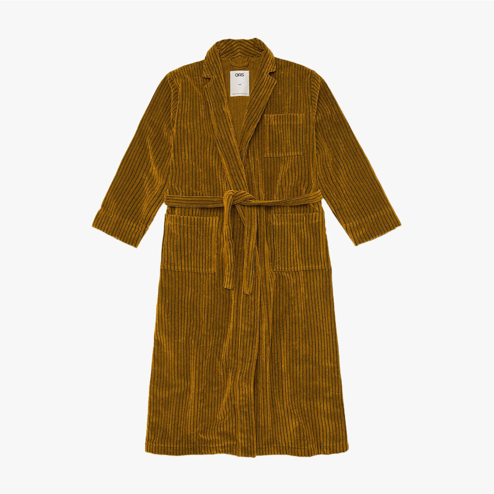 Bademantel – Santiago Striped Velours Long