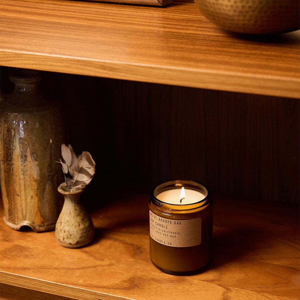 P.F. Candle Co. Arroyo Oak – Soy Candle Standard Size