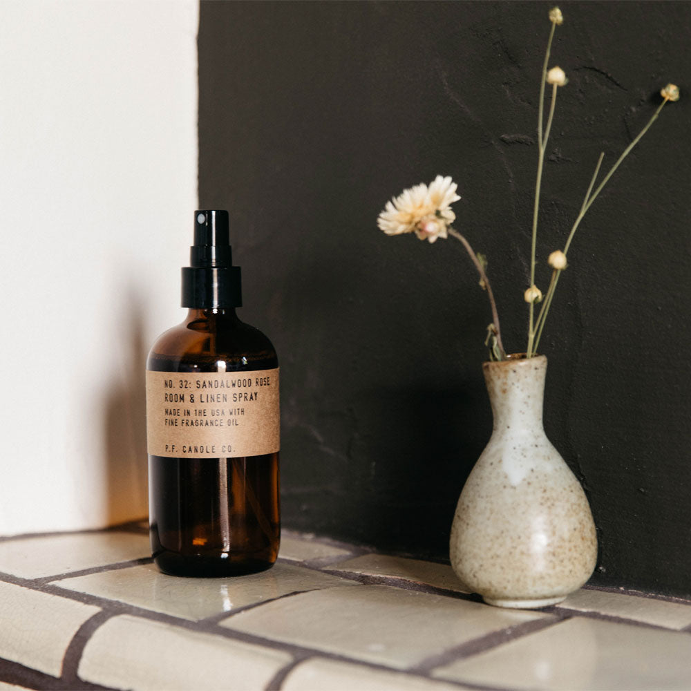 P.F. Candle Co. Sandalwood Rose – Room and Linen Spray