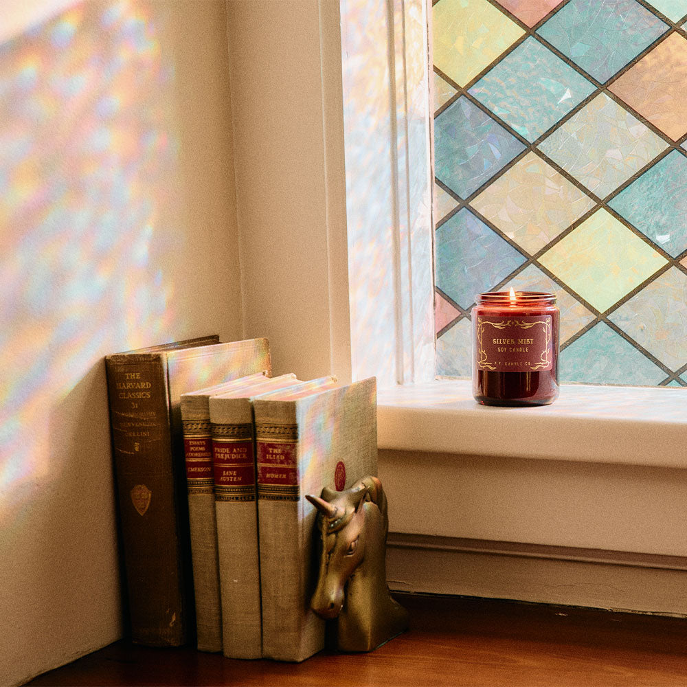 Equinox Line: Silver Mist – Limited Soy Candle Standard Size