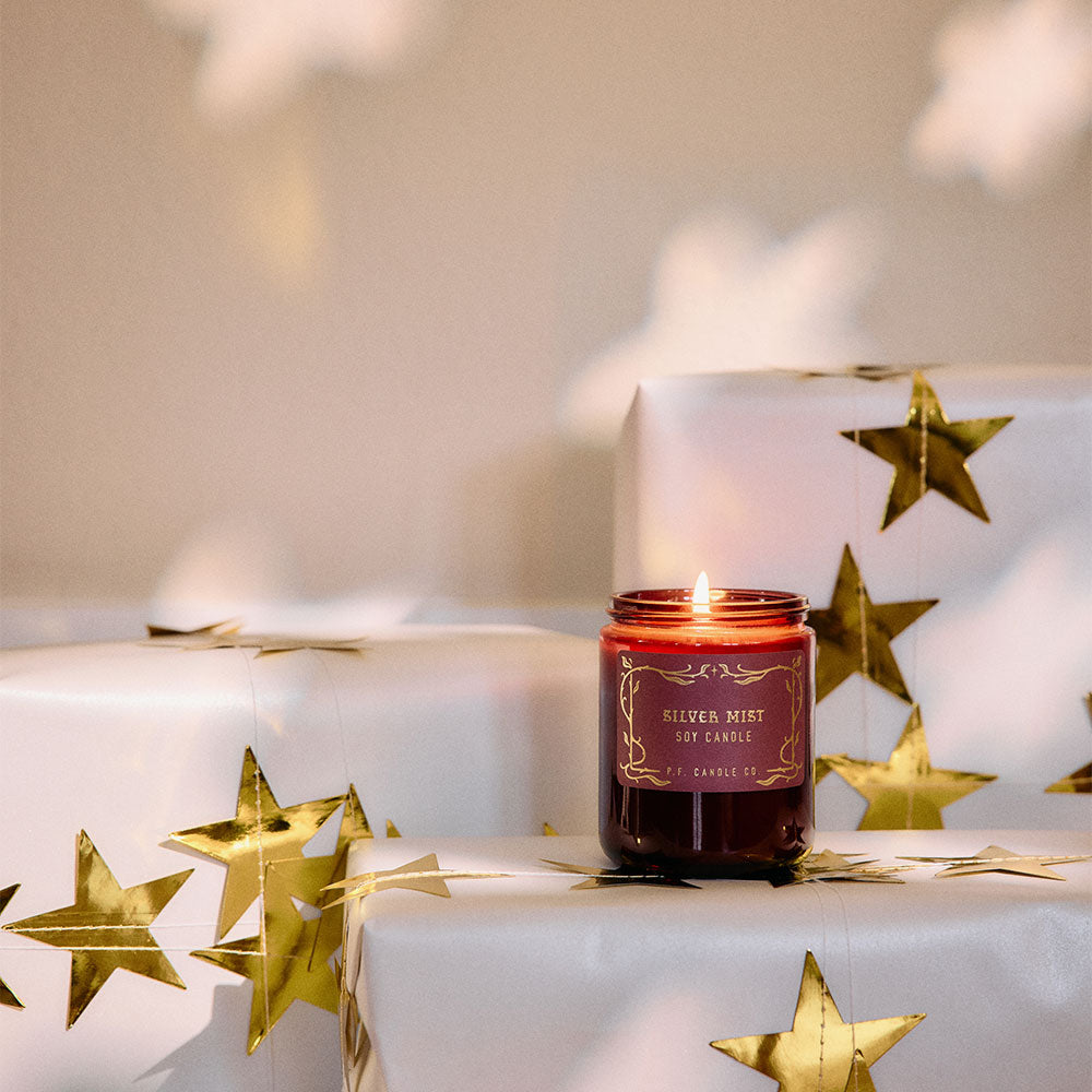 Equinox Line: Silver Mist – Limited Soy Candle Standard Size