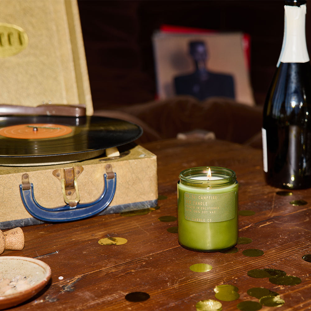 P.F. Candle Co. No. 14: Campfire – Limited Soy Candle Standard Size