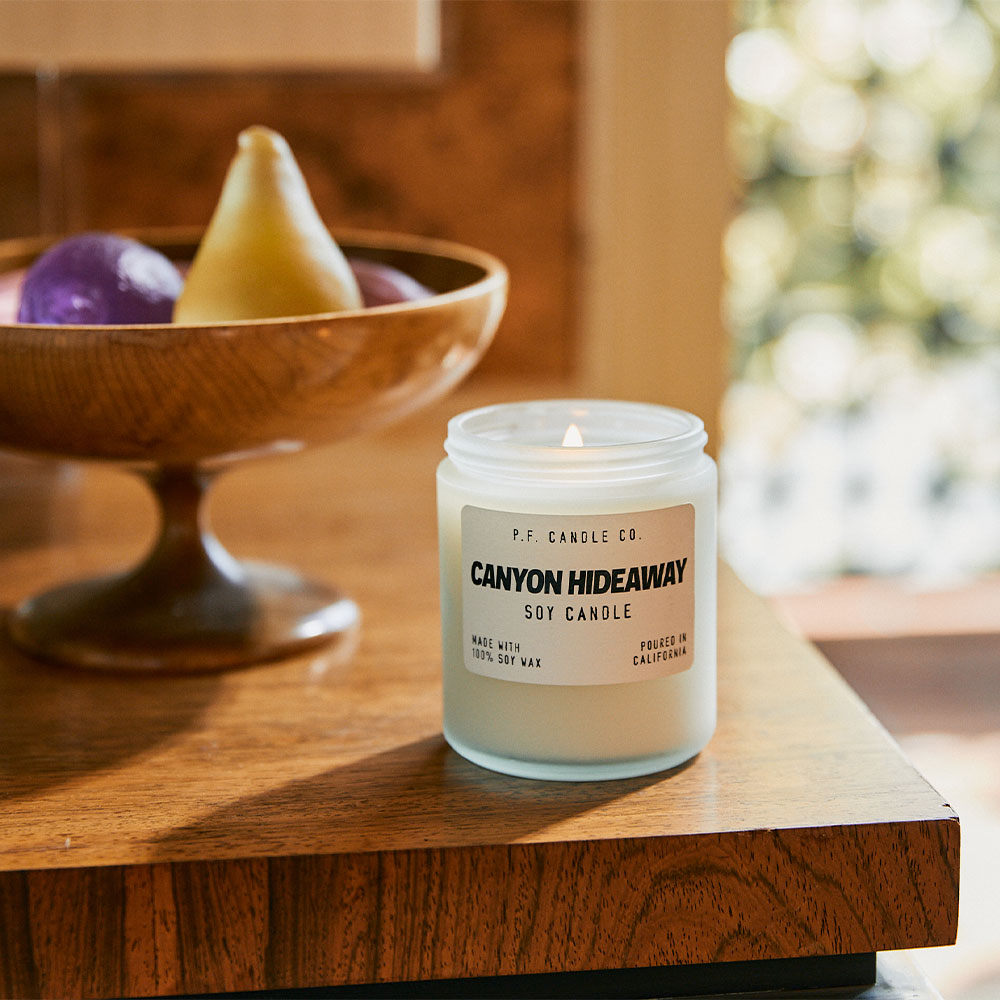 P.F. Candle Co. Canyon Hideaway – Soy Candle Standard Size